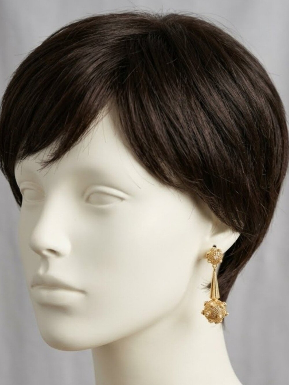 Marilyn Monroe Collection Delicate Gold Filigree Drop Earrings - Women's Jewelry